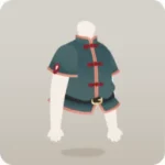 着崩しスタイルのチャイナシャツ