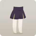 ハイウエストキュロットパンツ