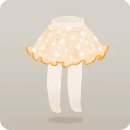 ピグミーモチーフスカート