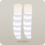 モコモコボーダーソックス