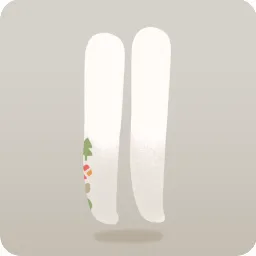クリスマスホワイトコットンタイツ