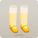 ハチミツ色のパンプス