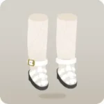 真っ白なグルカサンダル