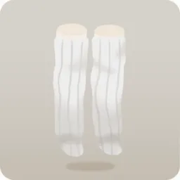 もこもこハイソックス・白