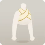 クロスショートベアトップ