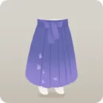 シンプルな袴・青