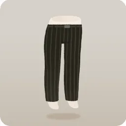フォーマルなストライプパンツ