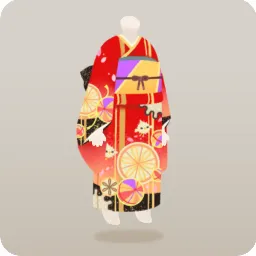 華やかな着物