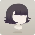 ダークベリー外はねボブヘア
