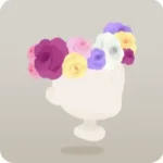 色とりどりの薔薇の花冠