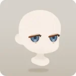 ぼんやりした目