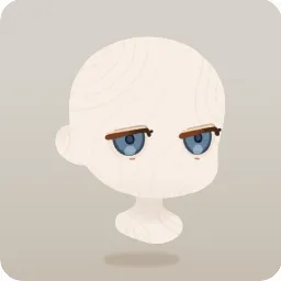 ぼんやりした目