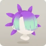 奇抜なトゲアレンジヘア