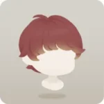 りんご色のマッシュヘア