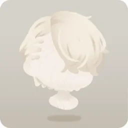 サイドコーンロウのショートヘア