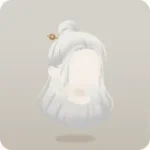 ハーフアップかんざしヘア