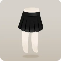モノトーンプリーツスカート