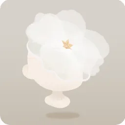 神樹の丘に咲いた大きな花