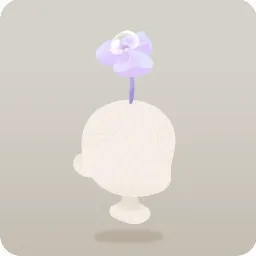 雨粒が溜まった紫陽花の装飾花