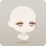 はにかむ花嫁の瞳