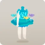 珊瑚礁のドレス