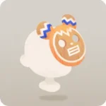 耳がある精霊のお面
