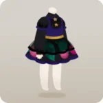 ピンクチェリードレス・ブラック