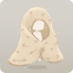 くるまりピグミー柄ブランケット