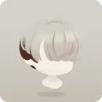 ヒロトのグレーマッシュヘア