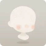 はにかむ花嫁のチーク