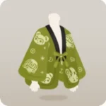 田舎の定番はんてん・緑色