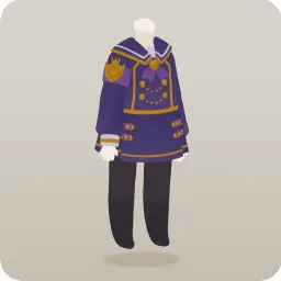 寮長のスミレ色セーラー服