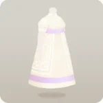 貴婦人のホワイトワンピース