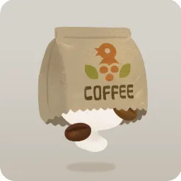 ズボっとコーヒー豆袋