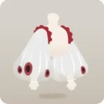 神秘的なシースルーアウター