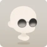 グラデ黒サングラス・大
