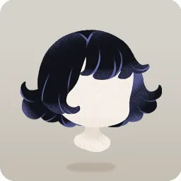 雨降る暗がりの髪
