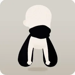あやしげな黒マフラー