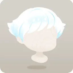 妖精のツンとしたショートヘア