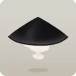 角笠・黒