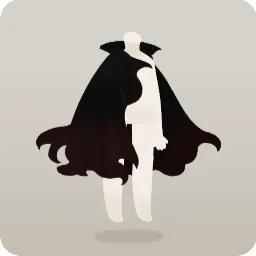 狂気に満ちた詩人のロングマント