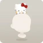 頭のせハローキティぬいぐるみ