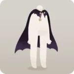 魔法使いのコウモリマント