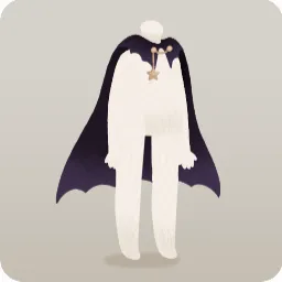 魔法使いのコウモリマント