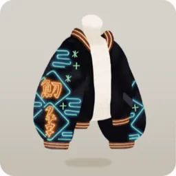 ネオンスカジャン・黒