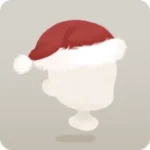 クリスマスサンタ帽・赤