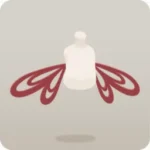 ペーパーハートの森の虫の羽