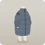ぬくぬくダウンコート・ネイビー
