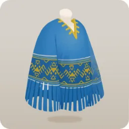 ルリビタキポンチョ