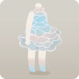 たゆたう水面ワンピース・浅瀬